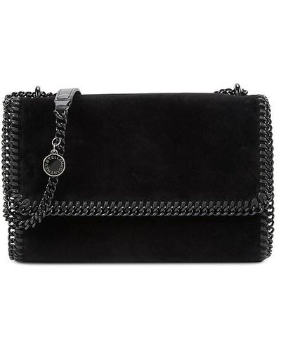 Stella McCartney Falabella Vegan Leather Crossbody Bag - Black