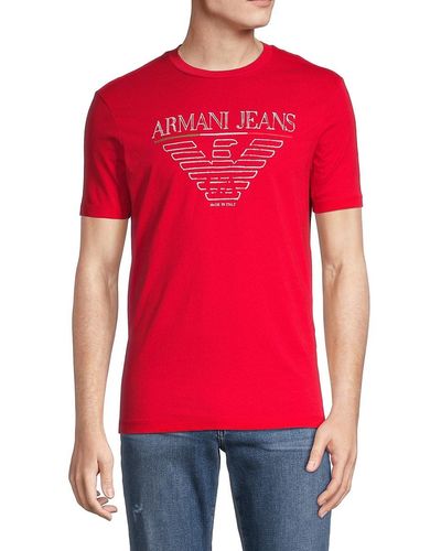 Armani Jeans T-shirts for Men | Online Sale up to 80% off | Lyst