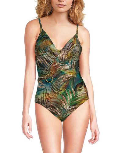 Miraclesuit Cameroon One Piece Swimsuit - Green