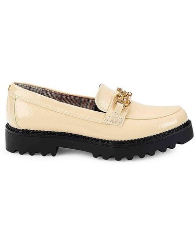 Circus by Sam Edelman Deana Lug Sole Bit Loafers - White