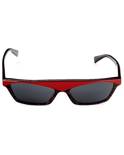 Alain Mikli 58mm Rectangle Sunglasses - Multicolour