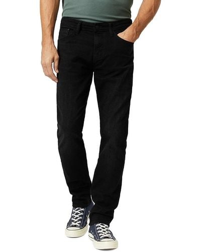 Mavi High Rise Slim Straight Jeans - Black