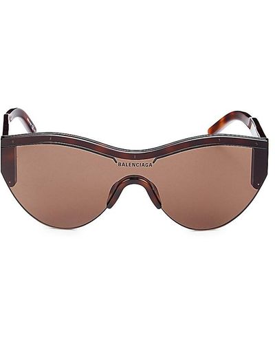 Balenciaga 99Mm Pilot Sunglasses - Brown