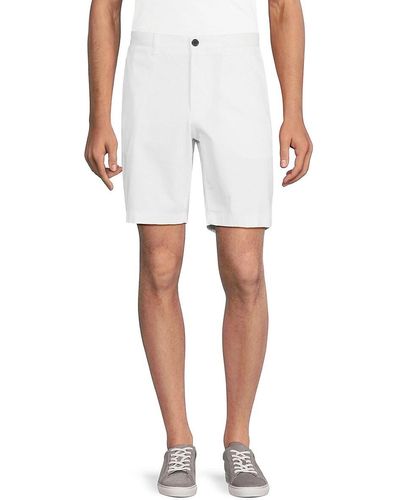 Theory Zaine Solid Shorts - White