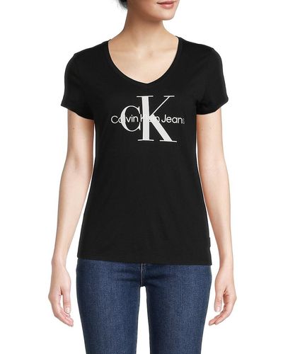 Calvin Klein T-shirts for Women | Black Friday Sale & Deals up to 72% off |  Lyst Canada