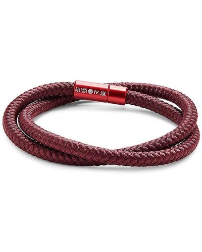 Tateossian Shoreditch Cord Double Wrap Bracelet