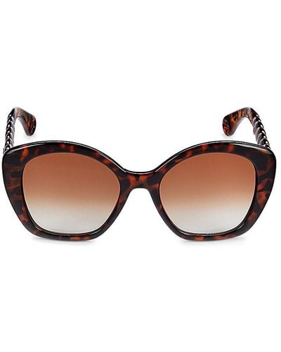 Lanvin 54Mm Butterfly Sunglasses - Brown