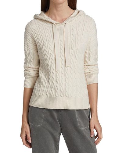 Splendid draped shop thermal hoodie