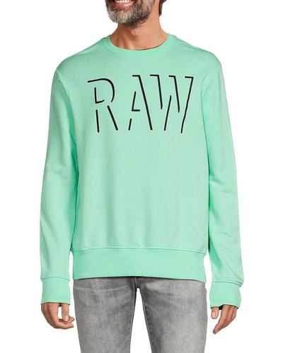 G-Star RAW Logo Sweatshirt - Green