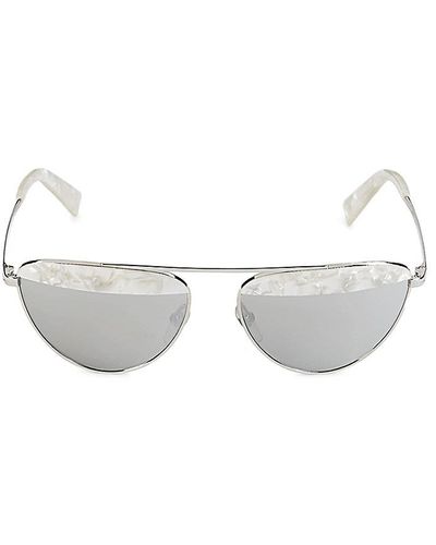 Alain Mikli Janisse 57mm Cat Eye Sunglasses - White