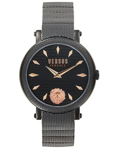 Versus Weho 38mm Stainless Steel Bracelet Watch - Black