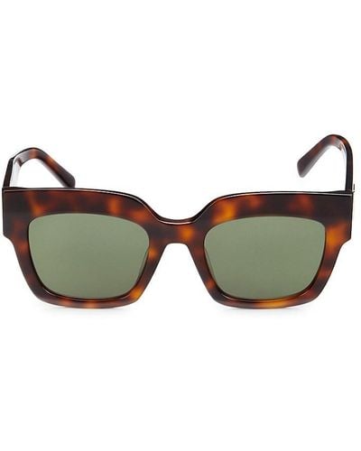 MCM 51Mm Square Clubmaster Sunglasses - Multicolor