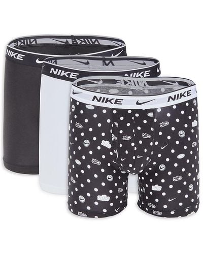 Nike 3-pack Logo Waist Boxer Briefs - White