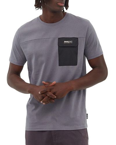 Bench Rakim Cargo Pocket T Shirt - Grey