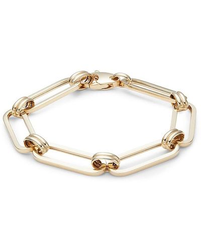 Saks Fifth Avenue 14k Yellow Gold Link Chain Bracelet - Metallic