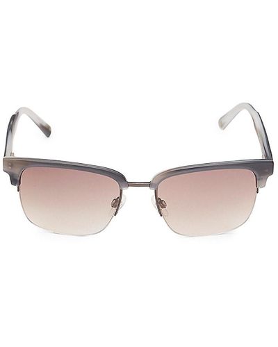 Ted Baker 55mm Clubmaster Sunglasses - Grey