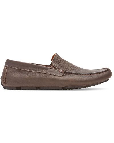 Rockport Rhyder Leather Loafers - Brown