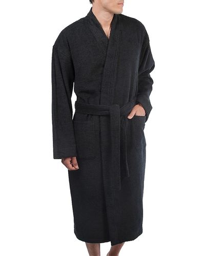 Majestic Residence Relaxed Fit Robe - Black