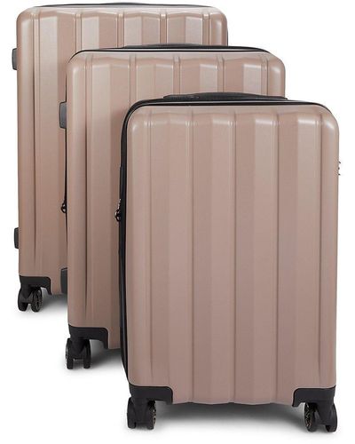 CALPAK Zyon Expandable 3-piece Luggage Set - Gray