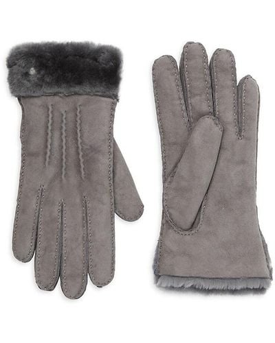 UGG Shearling Gloves - Gray
