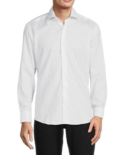 White Bertigo Shirts for Men | Lyst
