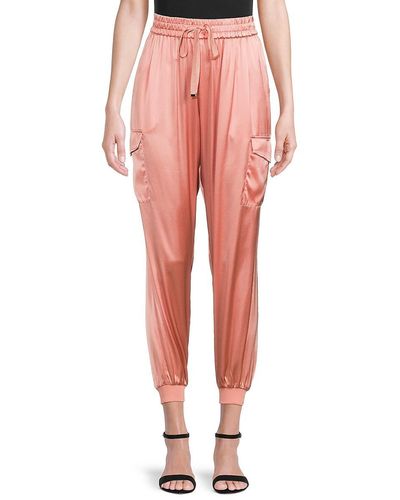 Cami NYC 'Elsie Silk Blend Joggers - Pink