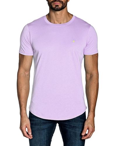 Jared Lang Peruvian Cotton T-shirt - Purple