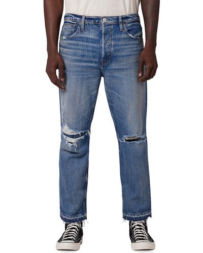 Hudson Jeans X Brandon Williams Jackson Straight Fit Jeans - Blue