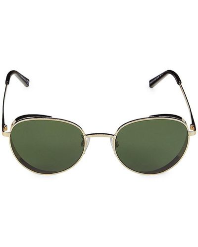 Bally 52mm Oval Sunglasses - Green