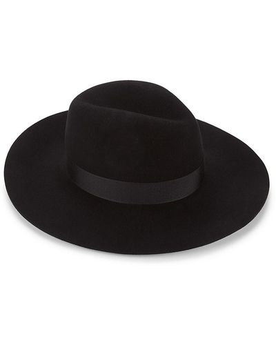 Black Saks Fifth Avenue Hats for Women | Lyst