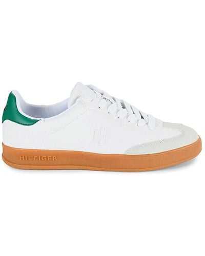 Tommy Hilfiger Sarhli Low Top Platform Sneakers - White