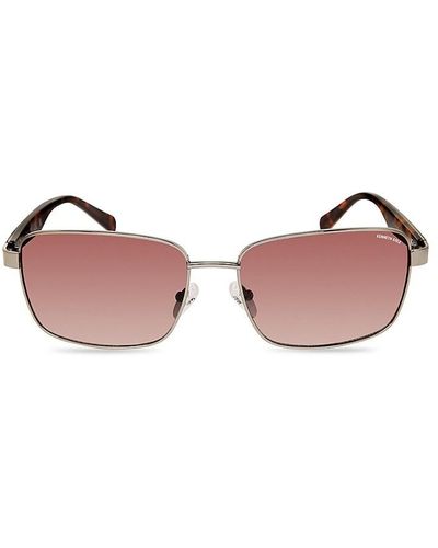 Kenneth Cole 61Mm Rectangle Sunglasses - Pink