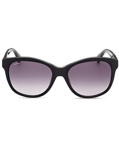 Max Mara 56mm Butterfly Sunglasses - Brown