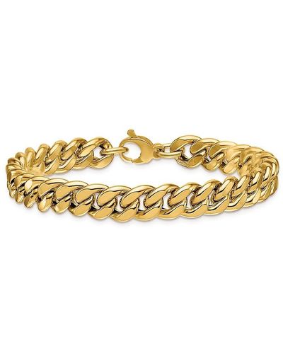 Saks Fifth Avenue 14K Curb Chain Bracelet - Metallic