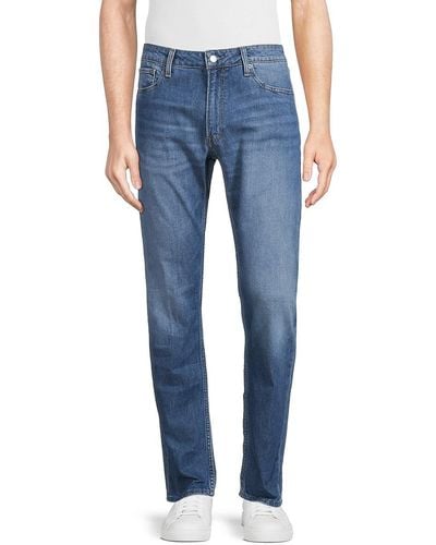 Bonobos Whiskered Faded Jeans - Blue