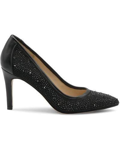 Adrienne Vittadini Newly Faux Suede Studded Pumps