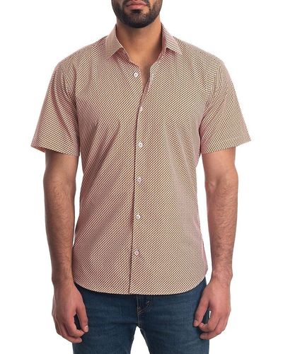 Jared Lang Geometric Print Shirt - Multicolour