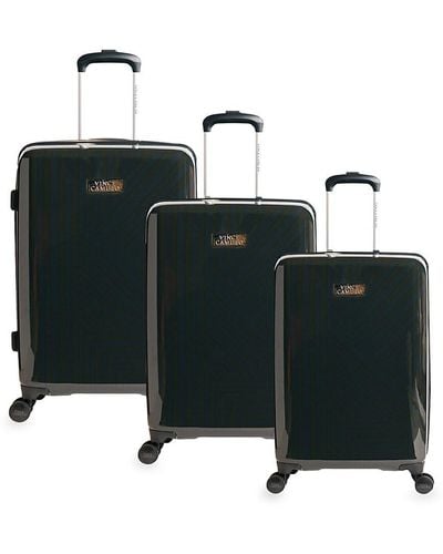 Vince Camuto Zora 3-piece Hard-shell Spinner Suitcase Set - Black