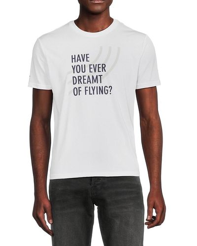North Sails Have You Ever Dreamt Of Flying Graphic Tee - White
