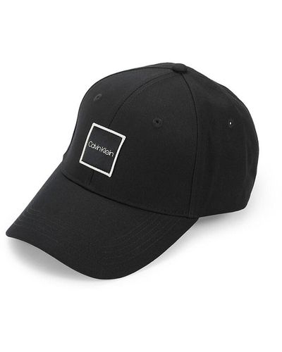 Calvin Klein Embroidered Logo Baseball Cap - Black