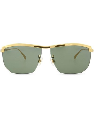 Dunhill 62mm Geometric Sunglasses - Green