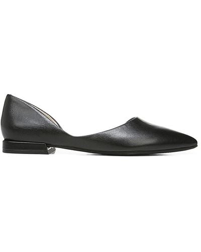 Franco Sarto Neiman Pointed Toe D'orsay Flats - Black