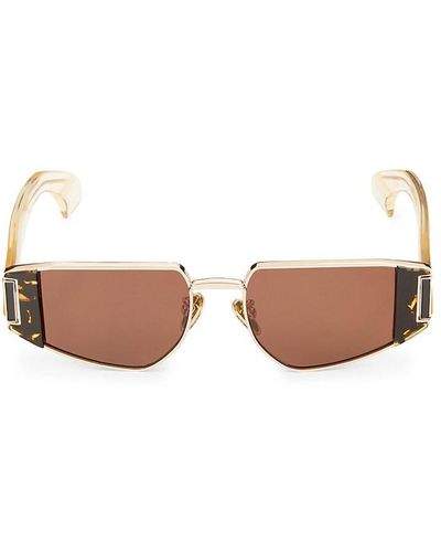 Karen Walker Nix 52mm Oval Sunglasses - Pink