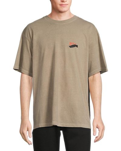 RTA Crewneck Graphic Tee - Natural