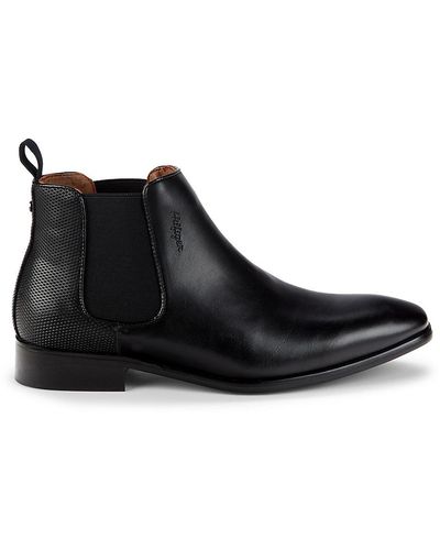Tommy Hilfiger Sesame Square Toe Chelsea Boots - Brown