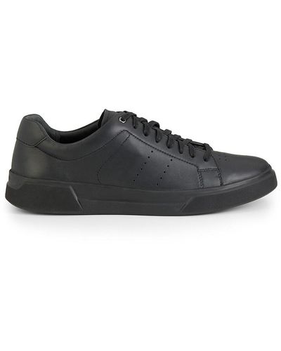 Vince Brady Leather Sneakers - Black