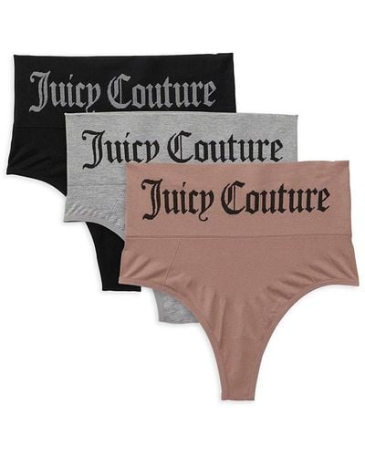 Juicy Couture Seamless Shaping Briefs 2 PKS Underwear 28-30 Waist Medium  for sale online
