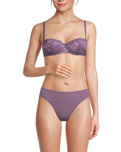 Cosabella Never Say Never Pushie Lace Push Up Bra - Pink