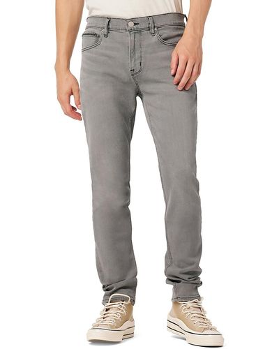 Hudson Jeans Axl High Rise Slim Leg Jeans - Grey