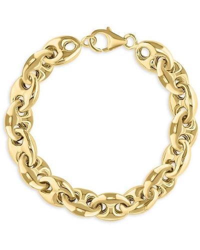 Effy 14K Goldplated Sterling Mariner Link Bracelet - Metallic